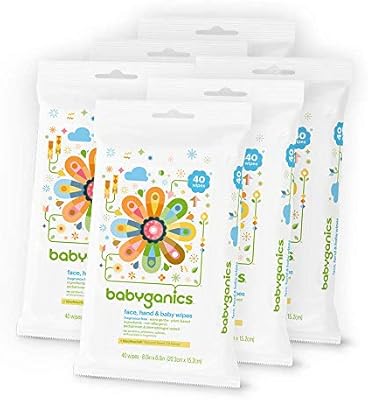 babyganics face hand & baby wipes