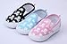 Bigood Baby Toddler Crib Skull Anti-Slip Shoes First Walking Sneakers 11cm Pink