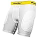 Franklin Sports unisex adult Franklin Sports Youth Baseball Sliding Shorts Youth Baseball Softball Padded Sliding Shorts with, White/Optic, Medium US