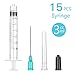 15 PCS 3ml Luer Lock Syringe with 18ga 1.5