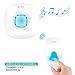 Wireless Doorbell, Anko Reaches 1000 Feet Distance Portable Operating Radio Range with 36 Chime Kit (2 Push Remote Button Transmitter+2 Receiver ,No Batteries Required for Receiver ,White)