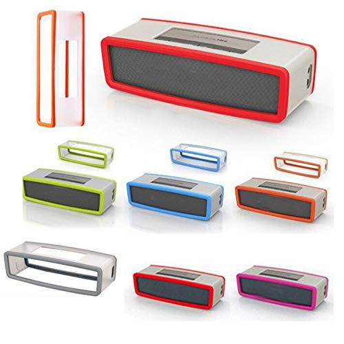Huangou ❤ Bluetooth Speakers Cover ❤ Travel Box Silicone Carry Case Bag for Bose SoundLink Mini Bluetooth Speaker (Gray, 2.5 x 7.2 x 2 inches) - Thumbnail 3