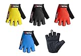 QEPAE® Non-Slip Gel Pad Gloves Men's Women's Sportswear Cycling Riding Gloves Breathable Half Finger and Full Finger Gloves