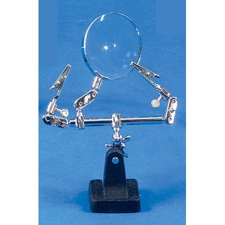 Excel Double Clip Extra Hands With Magnifier