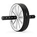 ProSource Dual Ab Wheel Roller Abdominal Exercise Equipment with Comfortable, Easy Grip Handles