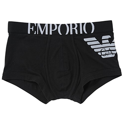 Emporio Armani Men's Eagle Trunk, Black, X-Large