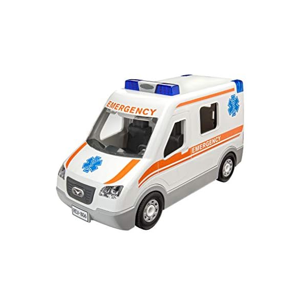 Revell 00806 Junior Kit Krankenwagen Auto Modellbausatz für Kinder zum Schrauben, robust zum Basteln und Spielen, ab 4… – Bild 4