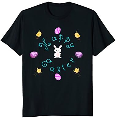 Happy Easter Bunny Chicks Eggs Shirt