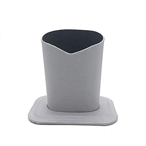 Eyeglasses Holder Stand Case,No Plush Lined Household Magnetic Holder Protective Anti-Scratch Dustproof Stand Case for Eyeglass and Sunglasses Silver - Thumbnail 5
