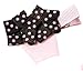 HipGirl 9pc Set Hip Girl Hair Bow Clips, Ladybug, Butterfly, Ballet Shoes, Fairy etc