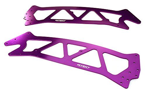 Integy RC Model Hop-ups C26495PURPLE Billet Machined Chassis Plate for HPI Jumpshot MT