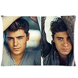 Zac Efron Pillowcase Standard Size 20