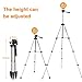 Phone Tripod with Wireless Remote, Eocean 50inch Universal Tripod for Cellphone, Gopro and Camera with Universal Phone Mount Holder, Compatible with iPhone 11 Pro Max/Galaxy Note 9/S9/Google (Silver)