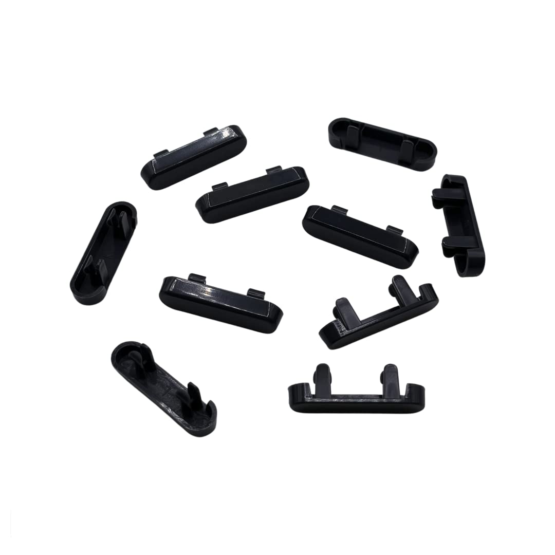 Upvc Replacement Drainage Caps - 10 Pack (Anthracite Grey)