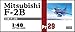 1/48 Mitsubishi F-2B # PT29 (japan import)