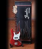 Axe Heaven FJ-001 Fender Jazz Classic Red Finish Miniature Bass Replica
