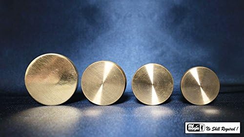 Magic trick | Nested Coin Box Brass (4) by Mr. Magic | Trick
