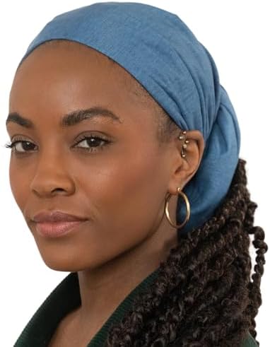 Olivia Sylx African Head Wraps for Black Women Jersey Scarfs