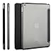 IVSO New iPad 2017 iPad 9.7 inch Case - Ultra Slim Smart Case with Semi-transparent PC Frosted Rubber Back Cover Auto Sleep/Wake Function for Apple iPad 9.7 inch 2017 Tablet(Black)