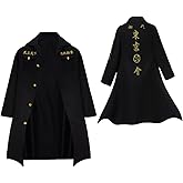 iSHOWcos Unisex Mikey Cosplay Jacket Valhalla Jacket Coat Sweatshirt Hoodie for Halloween