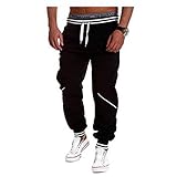 Chen Men's Harem Casual Baggy Hiphop Dance Jogger Sweatpants Trousers