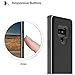 DesignSkin Note 9 Sliding Card Holder Case, Extreme Heavy Duty Triple Layer Bumper Protection Wallet Cover with Storage Slot Slider for Samsung Note9 - Black Titanium