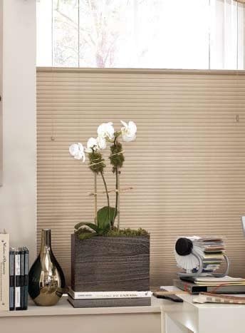 Sunlera Cordless Tdbu 1/2 Inch Single Cell Shades 42 In X 42 In Off White