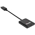 Club3D CSV-6200H Multi Stream Transport (MST) DisplayPort to HDMI 1.4 Multi Monitor Splitter - 2-Port MST Hub - DP 1.2 to 2x HDMI 1.4 MST Hub USB powered