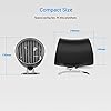 EasyAcc-Small-Personal-USB-Fan-Portable-Mini-Table-Desk-Fan-With-Double-blades-Touch-Control-Adjustable-Whisper-Cooling-Fan-Desktop-Personal-Fan-Two-Speed-for-Home-Office--Black EasyAcc [Update Touch Small Personal USB Fan - Portable Mini Table Desk Fan With Double-blades Touch Control Adjustable…