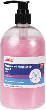 Jantex RTU Pink Pearl Fragranced Hand Soap 450ml Mild Universal Cleanser view 6
