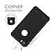 Redpepper Waterproof Case for iPhone 6 Plus/6s Plus, IP68 Certified Drop Resistant Full Sealed Underwater Protective Cover, Shockproof, Snowproof and Dirtproof for Outdoor Sports (Black)