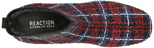 KENNETH COLE REACTION RIDA STRETCH JEWEL RED PLAID KNIT 11