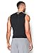 Under Armour Men's CoolSwitch Sleeveless Compression Shirt, Black /Reflective, X-Large