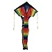Fun Central AY979 Rainbow Delta Kite Premium, Kites for Kids - 43 Inch