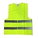 zojo High Visibility Reflective Vests,Adjustable (10 Packs, Neon Yellow)