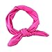 Hip Mall 8pcs Baby Girls Toddler Bow Headbands Turban Knot Rabbit Hairband Headwear (Red,Hot Pink,Yellow,White,Orange,Black,Pink,Green)