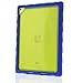 Gumdrop DropTech Clear Case Designed for The Apple iPad 9.7 (6th Gen and 5th Gen) Tablet for K-12 Students, Teachers, Kids - Royal Blue/Lime, Rugged, Shock Absorbing, Extreme Drop Protection