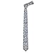 JNJSTELLA Men's Cotton Floral Skinny Necktie Tie