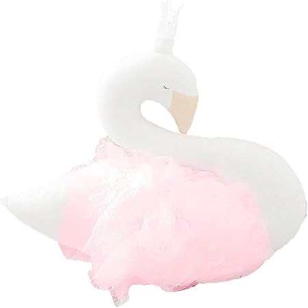 Amazon Kayya 15インチ 白鳥のプリンセスデザイン ぬいぐるみ 人形 かわいい白鳥 クッション ソフト 白鳥 ぬいぐるみ 動物 おもちゃ 家庭 保育園 装飾 ホワイト Ka ぬいぐるみ おもちゃ