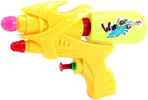 Mini Blaster 6.5" Single Nozzle Water Gun, Super Blaster Soaker (Colors May Vary)