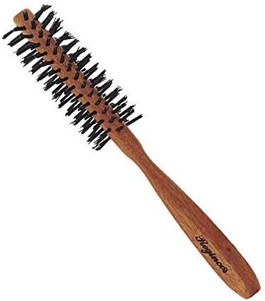 Fama Fabre Circular Wood Blend Brush Rvs 100 90 g, Black