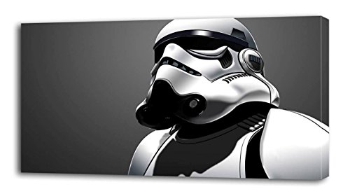 STORM TROOPER CANVAS PRINT Home Decor Wall Art Giclee Helmet and Armor Star Wars P071, 6