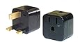 Power Bright PB-12 US to UK 3-Prong Travel Outlet Plug Adapter