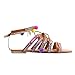 Flat Sandals,Clearance! AgrinTol Women Bohemia Gladiator Leather Sandals Flats Shoes (9, Multicolor)