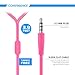SoundPEATS Earphones In-Ear Headphones Noise Cancelling Earbuds Headphones - M20 Gold/pink