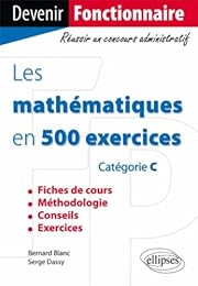 Les  mathématiques en 500 exercices