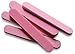 Pack of 36 Pairs – Soft Two Tone Foam Toe Separators, Toe Spacers, Great Toe Cushions for Nail Polish, Pedicure, Manicure, and Other Uses, Includes 8 Pink Mini Nail Buffering Files