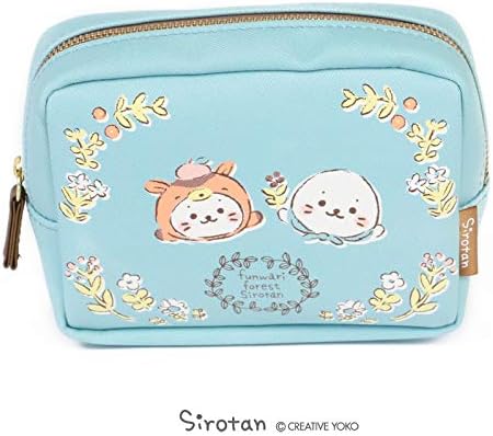 Amazon Co Jp マザーガーデン Mother Garden しろたん 四角ポーチ フォレスト柄 コスメ 化粧 ポーチ キャラクター シューズ バッグ