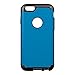 Phone 6s Plus Case, LUVVITT [Ultra Armor] Shock Absorbing Case Best Heavy Duty Dual Layer Tough Cover for Apple Phone 6/6s Plus Black /Metallic Blue