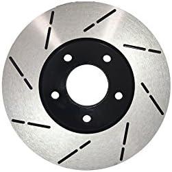 [Rear E-Coat Slott Brake Rotors Ceramic Pads] Fit 06 07 Dodge Charger SRT-8